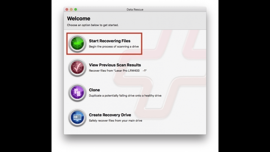data rescue for mac free