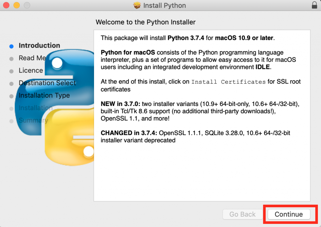 Python 3.7 Download Mac